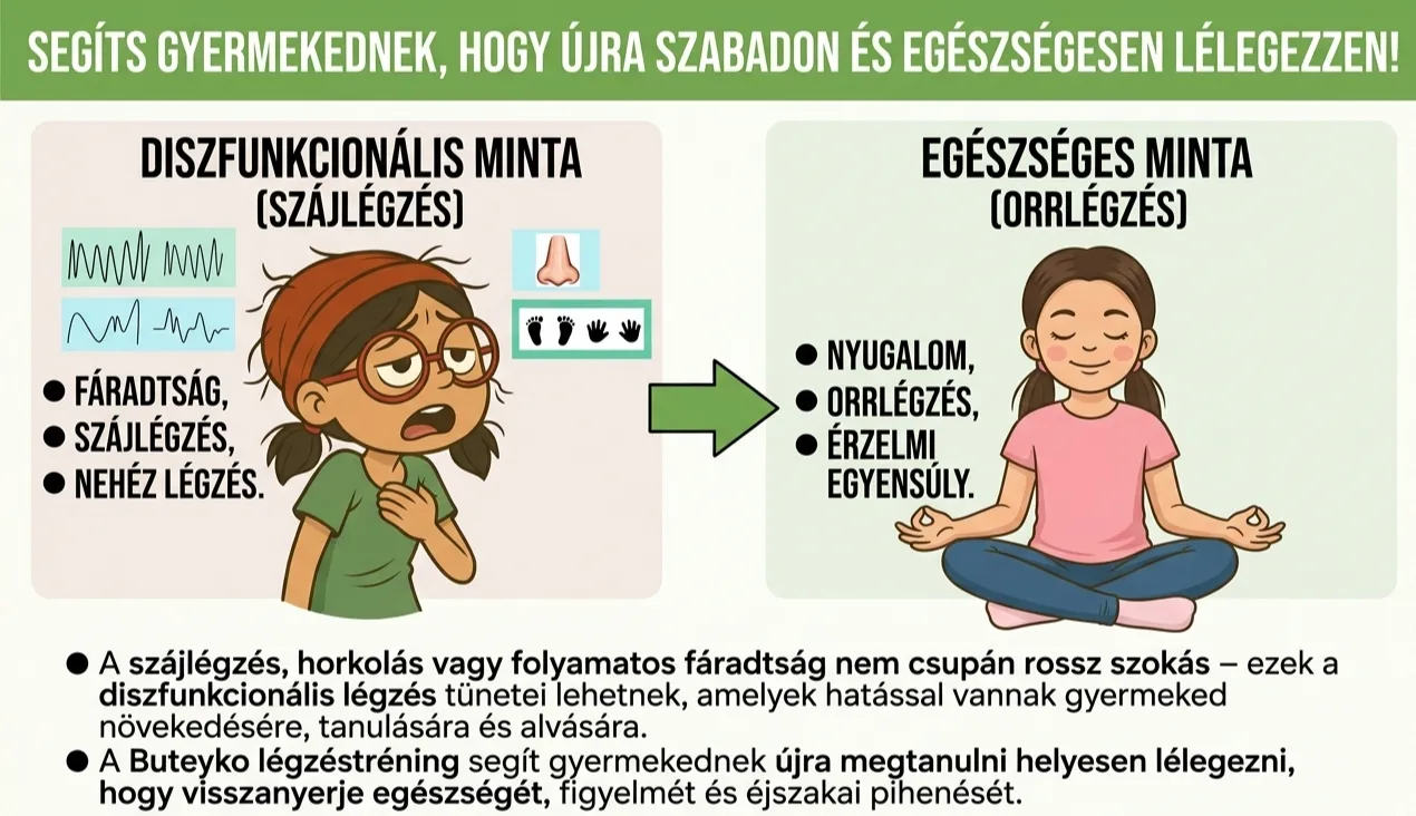 Segíts gyermekednek, hogy újra szabadon és egészségesen lélegezzen